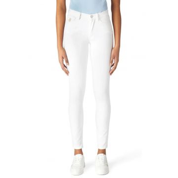 Blugi dama -  Bumbac/Poliester - Alb - Alb