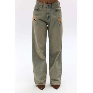 Blugi dama  Verde salvie