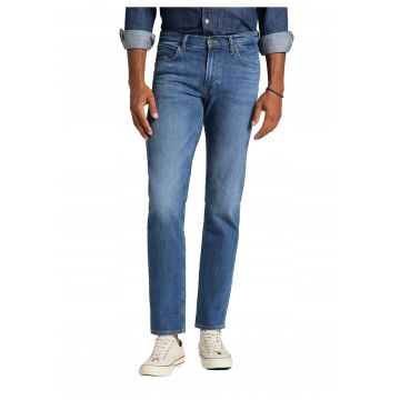 Blugi -  Daren Zip Fly - albastru indigo - Albastru