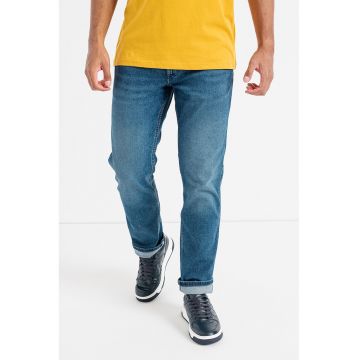 Blugi drepti Greensboro - Albastru inchis