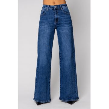 Blugi elastici din denim Blue 19441 - BLUE