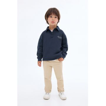 Blugi regular fit cu talie medie - Bej