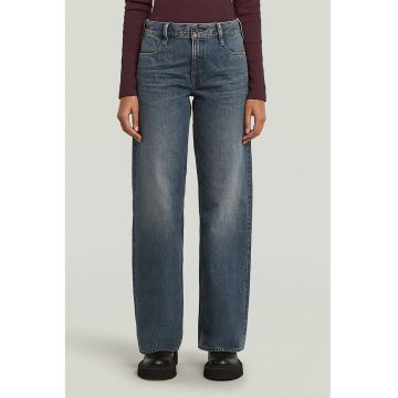 Blugi relaxed fit Judee - Albastru prafuit