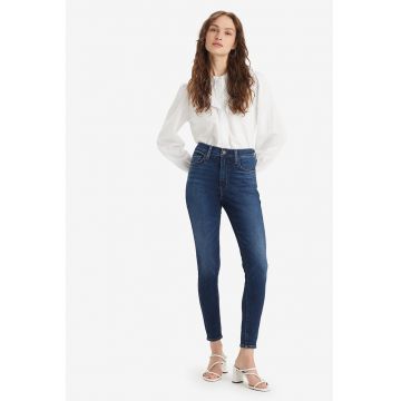 Blugi super skinny cu talie inalta 720™ - Albastru inchis/Rosu inchis/Caramel