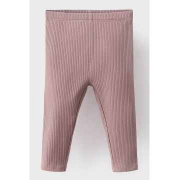 Colanti uni striati - Roz prafuit