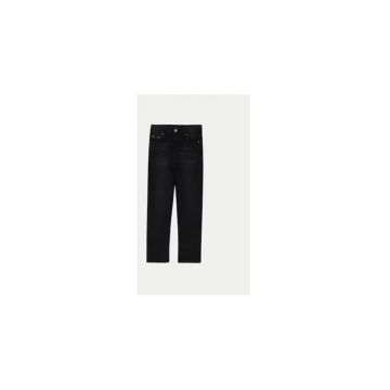 Pantaloni baieti -  304481307 - Bumbac - Negru - Negru