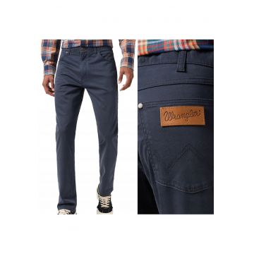 Pantaloni bărbați  Larston bleumarin slim tapered - Albastru
