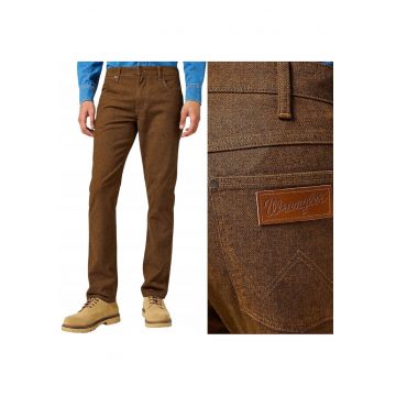 Pantaloni barbati  Greensboro 803 - croi drept - culoare maro - marime W31 L32