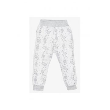 Pantaloni Colectia Little Sheep - Bumbac - Baieti - Multicolor