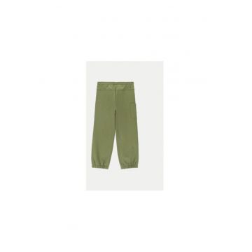 Pantaloni fete -  304481062 - Bumbac/Poliester - Verde - Verde