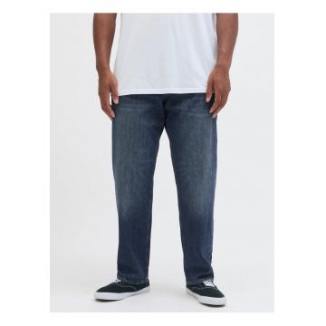 Blugi conici  Albastru inchis - Albastru inchis