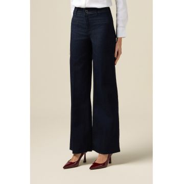 Blugi cu croiala ampla - Albastru ultramarin