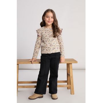 Blugi cu croiala ampla - Negru