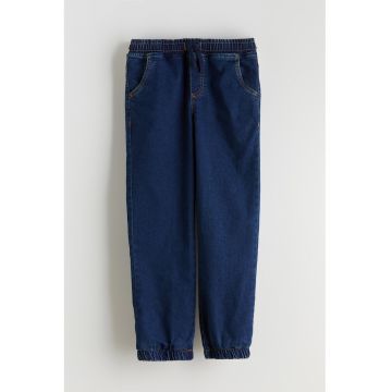 Blugi cu talie ajustabila - Albastru indigo