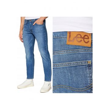 Blugi  Daren - albastru croi dreptdwqf - Albastru