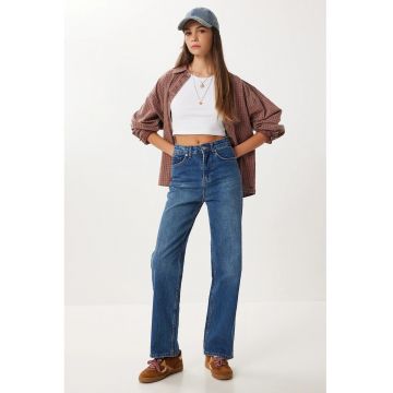 Blugi de dama Happiness Istanbul - albastru