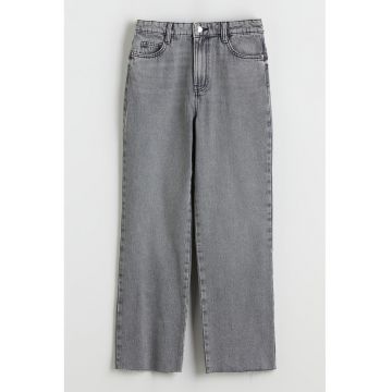 Blugi drepti - Gri deschis