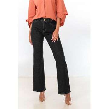 Blugi evazati Alice - Negru