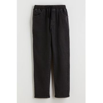 Blugi relaxed fit - Negru stins