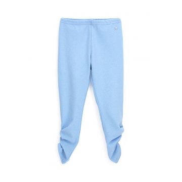 Colanti cu detalii cu fronseuri - Albastru lavanda