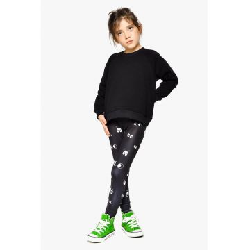 Colanti cu imprimeu grafic - Alb/Negru