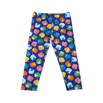 Colanti din amestec de bumbac cu model - Multicolor