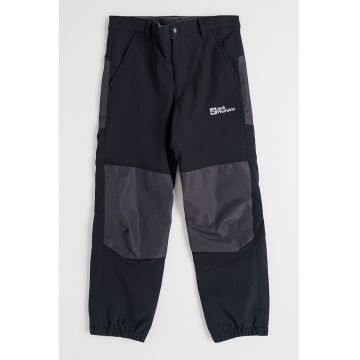 Pantaloni de iarna cu buzunare oblice Rascal - Negru