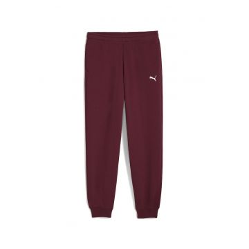 Pantaloni de trening cu talie elastica ESS - Visiniu