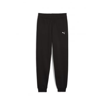 Pantaloni de trening cu talie elastica - Negru
