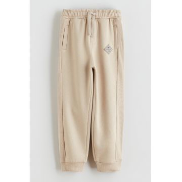 Pantaloni de trening relaxed-fit - Maro nisip
