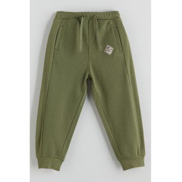 Pantaloni de trening relaxed-fit - Verde masliniu