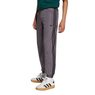 Pantaloni de trening unisex cu model logo - Gri