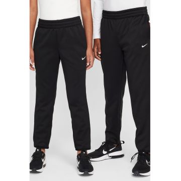 Pantaloni de trening unisex cu talie elastica - Negru
