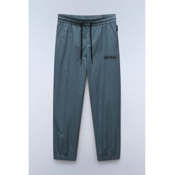 Pantaloni jogger cu snur Marem - Albastru petrol
