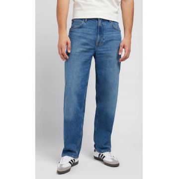 Blugi barbatesti  Asher Hastings - croiala lejera - bumbac/elastan - albastru