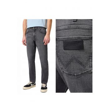 Blugi Barbati -  Greensboro - Straight Fit - Talie Medie - Fermoar - Lungi - 5 Buzunare - Bumbac - W32 L34 - Negru