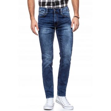 Blugi barbati -  Oregon Tapered - bumbac - albastru -