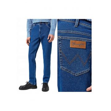 Blugi Barbati  Texas Slim Albastru - Albastru