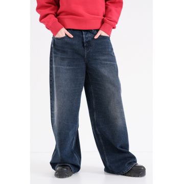 Blugi cu croiala ampla Charlie - Albastru inchis
