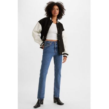 Blugi cu talie medie su 5 buzunare 501®