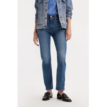 Blugi cu talie medie su 5 buzunare 501®