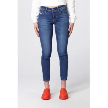 Blugi dama skinny  Slandy - Albastru inchis