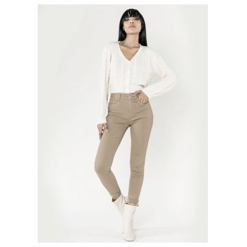 Blugi Dama Slim  Maro taupe P109-65 M8 19062