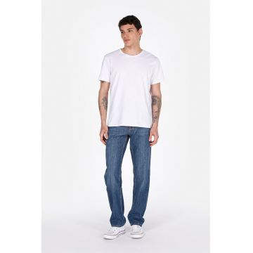 Blugi drepti - Albastru inchis