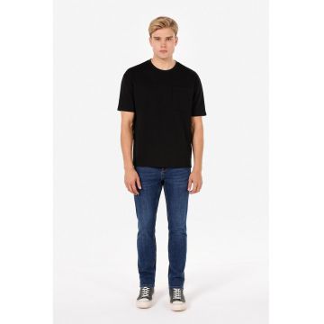 Blugi regular fit - Albastru inchis