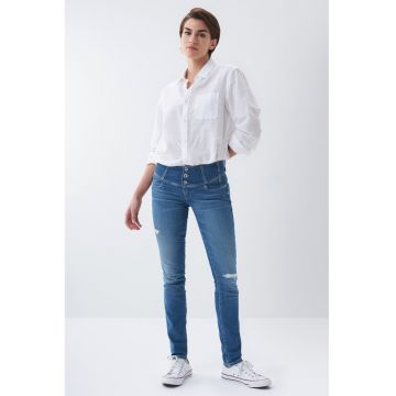 Blugi regular-fit din denim - Albastru pastel