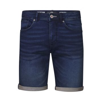 Blugi scurti barbati -  bumbac/bumbac organic/elastan - Bleumarin