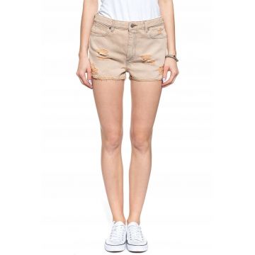 Blugi scurti dama -  bumbac - bej -