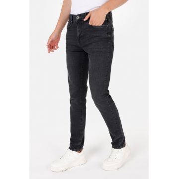 Blugi slim fit - Negru