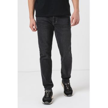 Blugi slim fit Oregon - Negru stins